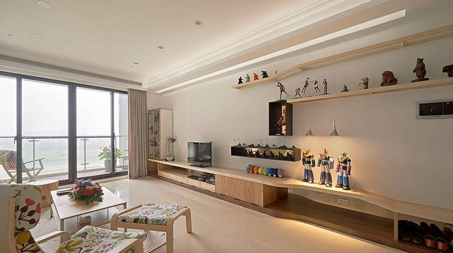 北京裝修案例165方北歐三居