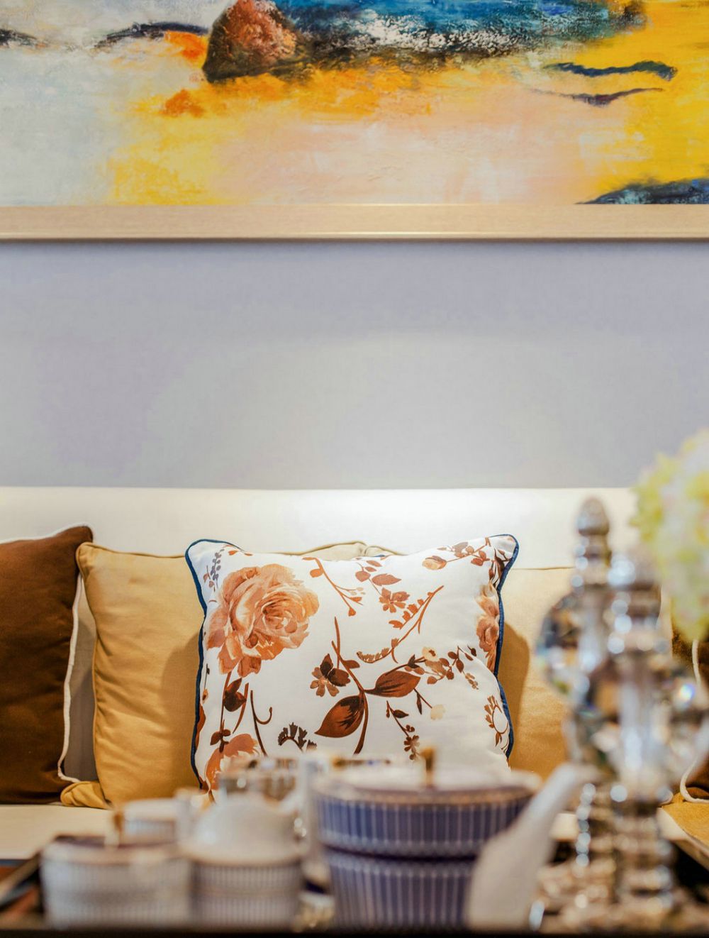 北京裝修案例上河灣小區(qū)108平米、地中海風(fēng)格